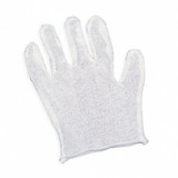 Condor Inspection Gloves,L,White,PK12 4JC97