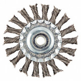 Sim Supply Wire Wheel Brush,0.020" dia. Wire  66252838794