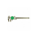 Mitutoyo Dial Caliper,6 In,Green,0.100/Rev 505-742-53J