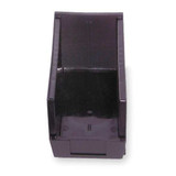 Quantum Storage Systems Hang and Stack Bin,Black,PP,5 in QUS234BR