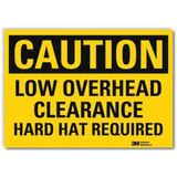 Lyle Caution Sign,7inx10in,Reflctv Sheeting U4-1518-RD_10X7