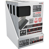 Diversitech Ultra Grill Mat 30 In. W. x 48 In. L. Black Rectangle Grill Mat