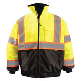 Occunomix Two Tone Jacket,Unisex,S,Yellow LUX-350-JB2-YS