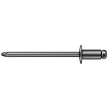 Stanley Engineered Fastening Blind Rivet,1 17/50" L,0.122" dia,PK500 SK42BS201