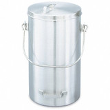 Vollrath Covered Ice Cream Pail,9 3/8 in Dia,SS 59200