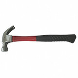 Westward Curved-Claw Hammer,Fiberglass,Axe,16 Oz 6DWG7