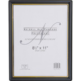 Nudell Document Frame,Black; Gold,12in H 11880