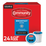 Community Coffee® Breakfast Blend K-Cup, 24/Box 5000374324