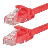 Monoprice Patch Cord,Cat 6,Flexboot,Red,2.0 ft. 9830