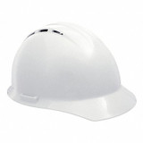 Erb Safety Hard Hat,Type 1, Class C,Ratchet,White  19451