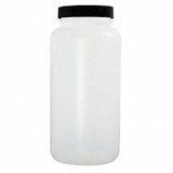 Qorpak Bottle,216 mm H,Natural,80 mm Dia,PK6 PLC-03618