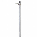 Doran Mechanical Height Rod,White,Aluminum  DS1150