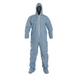 Dupont Coveralls,6XL,Blue,ProShield 6 SFR,PK25 TM122SBU6X002500