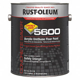 Rust-Oleum Floor Paint,Safety Orange,1 gal,Can 261116