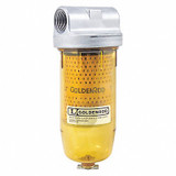 Goldenrod Fuel Filter,4-5/16 x 9-1/2 In 495