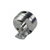 Ruland Curved Jaw Coupling Hub,1/2",Aluminum JC21-8-A