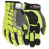Mcr Safety Impact Resistant Glove,XL,Full Finger,PR PD2911XL