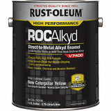 Rust-Oleum V7400 Alkyd Enaml,Yllw (New Caterpillar) 245489