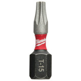 Milwaukee Tool Insert Bit,1/4" Shank Size,1" Bit L,PK2 48-32-4428