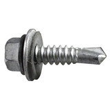 American Garage Door Supply Hinge Screw,Self Driller,1 In.,PK24 TAOS141W