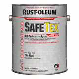 Rust-Oleum Floor Coating,AS9100,Tile Red,1 gal,Kit AS9168425