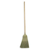 Tough Guy Corn Broom,38 in Handle L,12 in Face 1VAC1