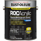 Rust-Oleum Acrylic Enamel Coating,Silver Gray,1gal 315506
