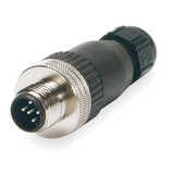 Brad Harrison External Thread Connector,5,Male,18 AWG 8A5006-31