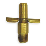 Weatherhead Drain Cock,Brass,MNPT,1/8 In 6783