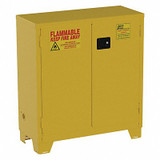 Jamco Flammable Safety Cabinet,30 Gal.,Yellow FS30YP
