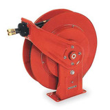 Reelcraft Dual Hose Reel,Spring,3/8 in MNPT,50 ft TH86050 OMP