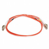 Monoprice Fiber Cord,Duplex,LC, LC,1m,Orange 2616