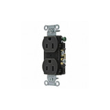 Sim Supply Receptacle,Black,15A,5-15R NEMA Config.  CBRS15BLK