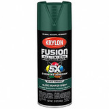 Krylon Spray Paint,Hunter Green,Gloss,12 oz. K02789007