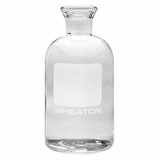 Wheaton BOD Bottle,143 mm H,Clear,69 mm Dia,PK24 227498