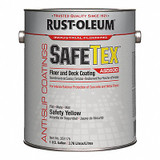 Rust-Oleum Floor/Deck Coating,Safety Yellow,1 gal 261175