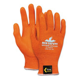 Kevlar Hi-Vis Nitrile Foam Palms, Medium, Orange