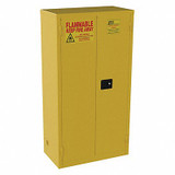Jamco Flammable Safety Cabinet,44 Gal.,Yellow BS44YP