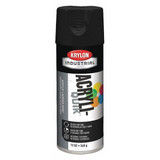 Krylon Industrial Spray Paint,Black,Semi-Flat K01613A07