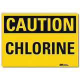 Lyle Caution Sign,5inx7in,Reflective Sheeting U4-1122-RD_7X5