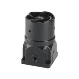 Federal Signal Speaker,Indoor/Outdoor,Surface Mnt,Black G-SND-MV-D