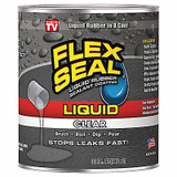 Flex Seal Leak Sealer,32 oz,Rubber Base,Clear LFSCLRR32