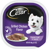 Cesar Classic Loaf Grilled Chicken Adult Wet Dog Food, 3.5 Oz. 798121
