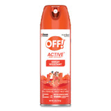 OFF!® ACTIVE Insect Repellent, 6 oz Aerosol Spray, 12/Carton 334678