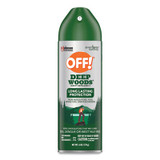 OFF!® Deep Woods Insect Repellent, 6 oz Aerosol Spray 334689