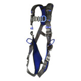 3m Dbi-Sala Harness,3XL,Gray,Quick-Connect,Polyester 1113083