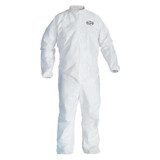 Kleenguard Coveralls,XL,Wht,KleenGuard(TM) A45,PK25 41494