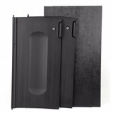 Rubbermaid Commercial Janitorial Locking Door Kit,16.25"L,Blk 1995833