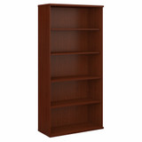 Bush Business Furniture Series C 36W 5 Shelf Bookcase in Mahogany WC36714