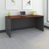 Bush Business Furniture Series C 66W x 30D Office Desk in Hansen Cherry WC24442A